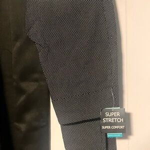 Super stretch Black and White Polka Dot Pants